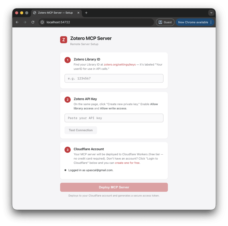 Zotero MCP